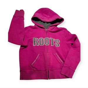 Roots Kids Pink Hoodie